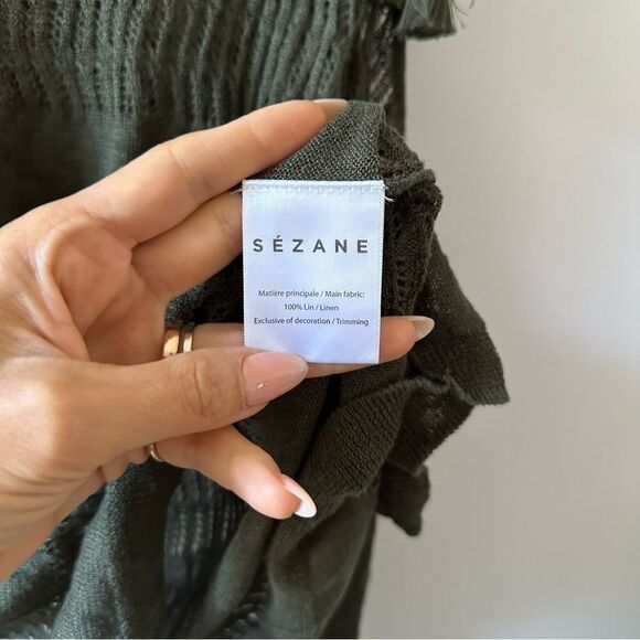 Sezane Cold Shoulder Sweater - Picture 5 of 5